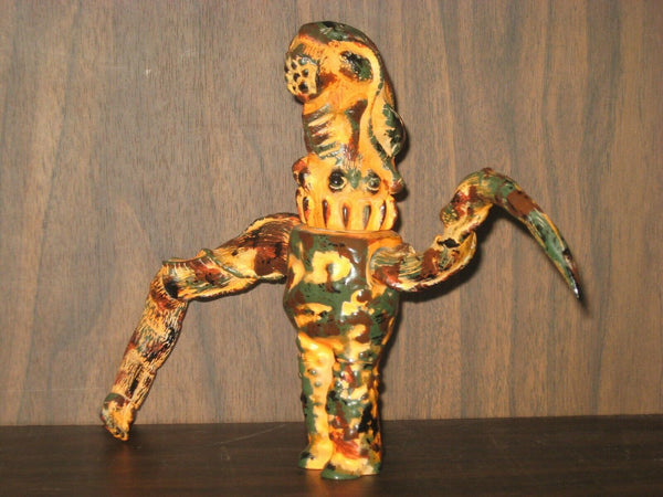 Grody Shogun Velocitron Sofubi Infested Monster Mash-Up Custom One-Off Art Toy