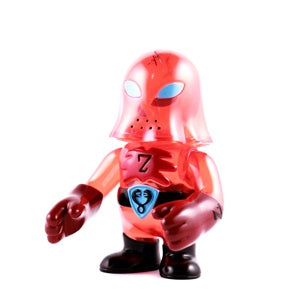 Super7 Snakes of Infinity Coffin Crew Red Sofubi Set (Hood Zombie, Escaregot, Spider-Eye, Zombeard Sofvi)