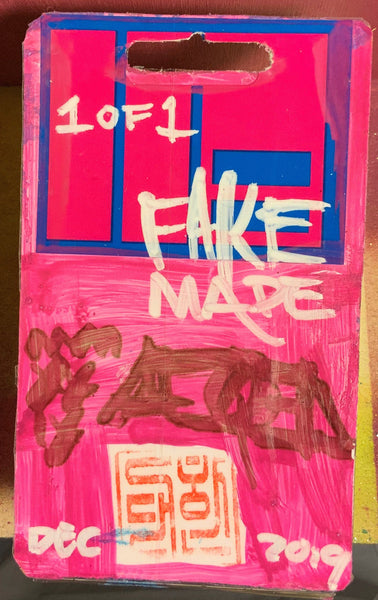 ICKY RAT Bubblegum Fucboi AEQEA Custom Artist Figure Resin Art Toy with Hand-Painted Cardback