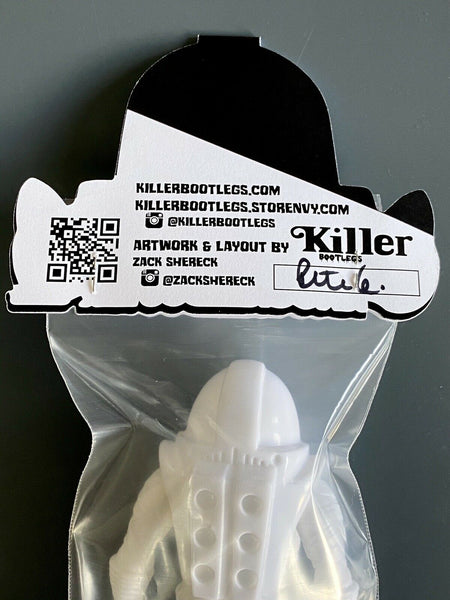 Killer Bootlegs Count Draco Knuckleduster White Sofubi Soft Vinyl Figure