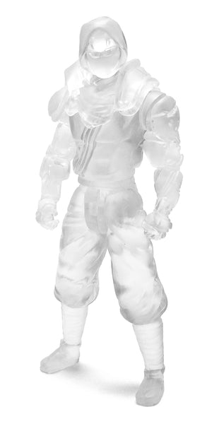 Knights Of The Slice Device Ninja Stealth Deluxe Clear Resin Toy Pizza Action Figure