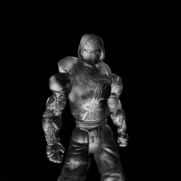 Knights Of The Slice Device Ninja Stealth Deluxe Clear Resin Toy Pizza Action Figure