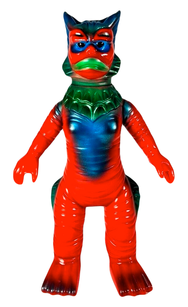 M1Go Ragon Sofubi Kaiju GID Krotpong Customized Soft Vinyl Designer Toy Ultraman Figure