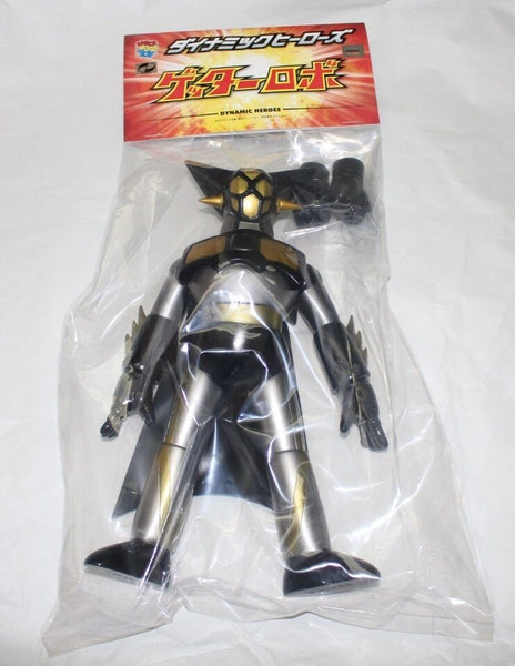 Dynamic Heroes Getter 1 Sofubi Yamashiroya Medicom Soft Vinyl Black Version