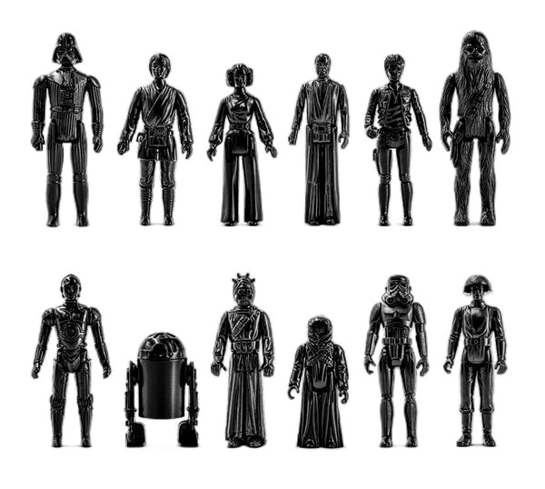 Magoob Space Movie Figure Set of 12 Cease & Desist Edition Bootleg Resin Art Toys