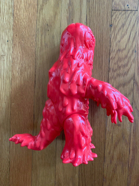 Marusan Hedorah Smog Monster Retro Sofubi Unpainted Red Sofvi Godzilla Kaiju Soft Vinyl Figure