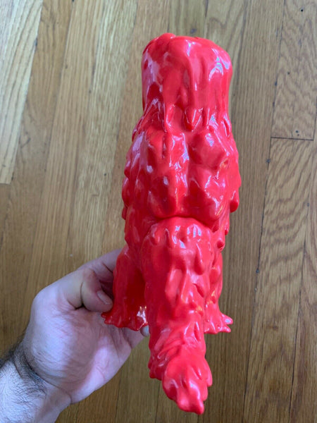 Marusan Hedorah Smog Monster Retro Sofubi Unpainted Red Sofvi Godzilla Kaiju Soft Vinyl Figure