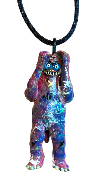 Media Psychosis (Self Induced) AEQEA Pendant Custom M1 Ultraman Mini Ultra Q Acro PVC Figure Necklace