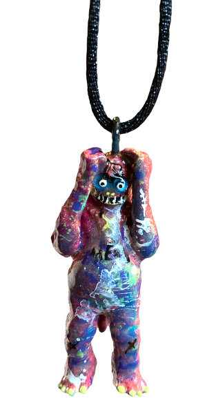 Media Psychosis (Self Induced) AEQEA Pendant Custom M1 Ultraman Mini Ultra Q Acro PVC Figure Necklace