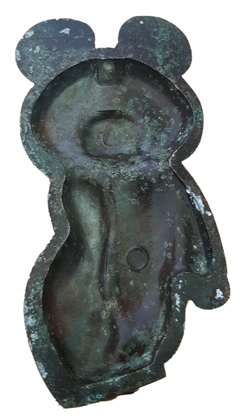 Mishka Moscow 1980 Olympic Vintage Bear Metal Wall Plaque Sculpture