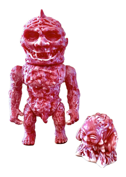 Mutant Vinyl Hardcore Meats Zug Troll Sludge Demon Sofubi Set MVH Marbled Designer Toys