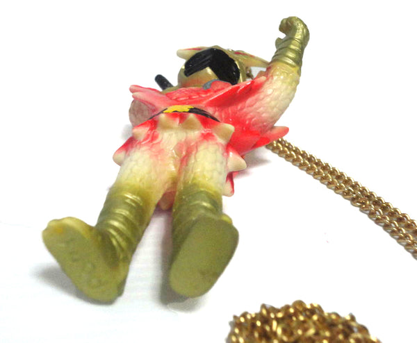 Henshin Ninja Arashi Sofubi Pendant Vintage 80s Popy Soft Vinyl Toy Japan