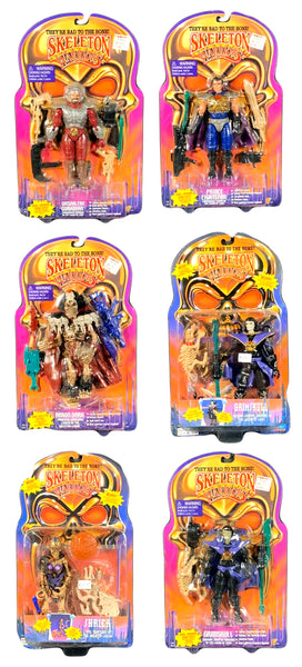 Skeleton Warriors Retro Action Figures by Playmates Sealed on Card Original 1994 Package