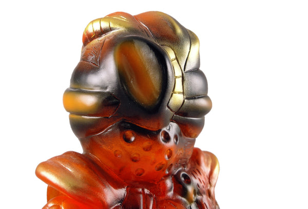 RealxHead Organ Bat Super7 Exclusive Mutant Orange Sofubi Soft Vinyl Figure Designer Toy
