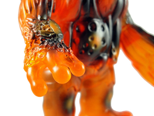 RealxHead Organ Bat Super7 Exclusive Mutant Orange Sofubi Soft Vinyl Figure Designer Toy