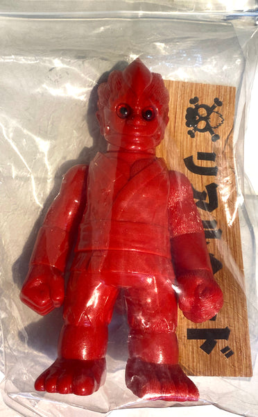 RealxHead ShintoSan Sofubi Red Unpainted Soft Vinyl Blank Figure Designer Toy