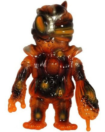 RealxHead Organ Bat Super7 Exclusive Mutant Orange Sofubi Soft Vinyl Figure Designer Toy