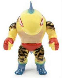 Red Shark Tiger Wrestler Fighter Sofubi Soft Vinyl Japan Toy Sofvi Figure