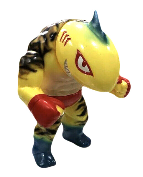 Red Shark Tiger Wrestler Fighter Sofubi Soft Vinyl Japan Toy Sofvi Figure