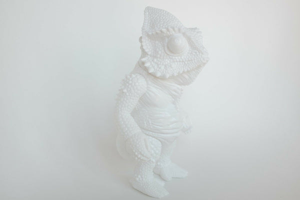 Restore PopSoda Fog Sofubi White Unpainted Blank Soft Vinyl Figure Jungle Fever Series Japan