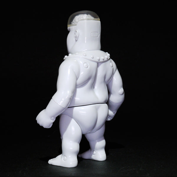 Restore Iron Meat Sofubi White Unpainted Blank Soft Vinyl Cyborg Designer Awe Toy Osaka