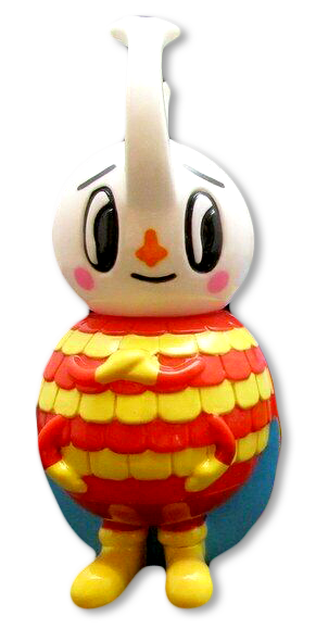 Rumbbell Makalele Sofubi To-Fu Oyako DevilRobots x Ryan Lee Fitness Soft Vinyl Toy Sofvi Figure