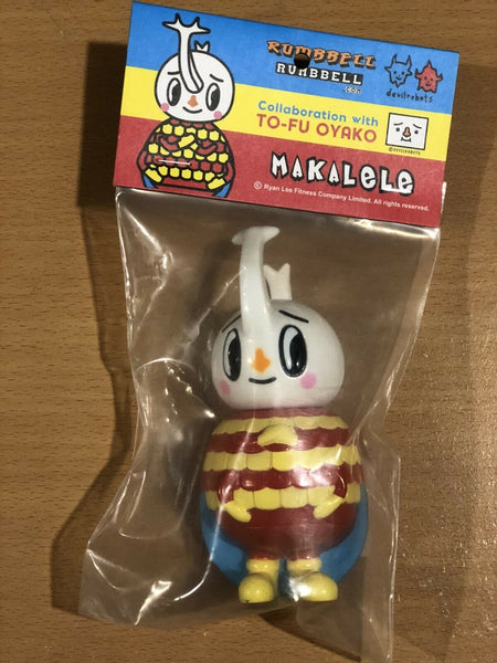 Rumbbell Makalele Sofubi To-Fu Oyako DevilRobots x Ryan Lee Fitness Soft Vinyl Toy Sofvi Figure