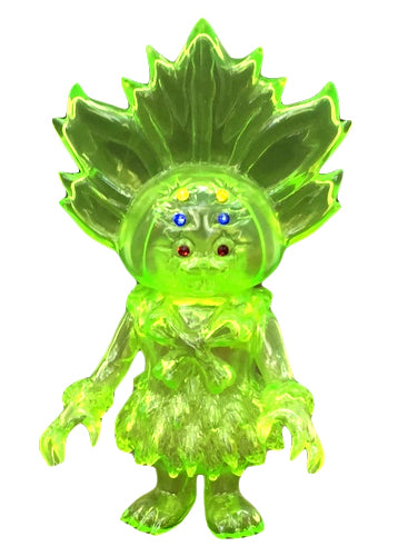 SIO Maharaja Sofubi Kaiju Rare Angel Abby Clear Green Blank Unpainted Designer Toy Figure