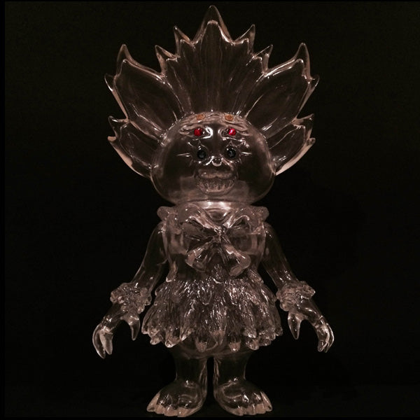 SIO Maharaja Sofubi Kaiju Rare Angel Abby Clear Soft Vinyl Unpainted Designer Toy Figure