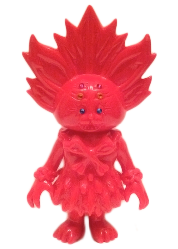 SIO Maharaja Sofubi Kaiju Rare Angel Abby Red Edition Unpainted Blank Figure