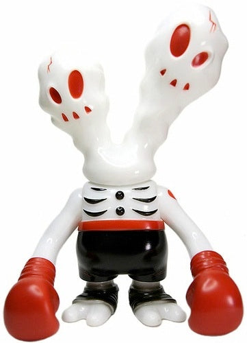 Secret Base Ghostfighter White Day Sofubi Urban Vinyl Designer Toy Super7 2006 Regular Version