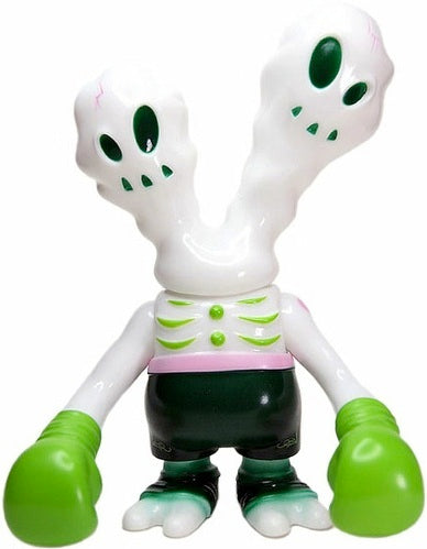 Secret Base Ghostfighter White Day Sofubi Urban Vinyl Designer Toy Super7 2006 Subscriber Version
