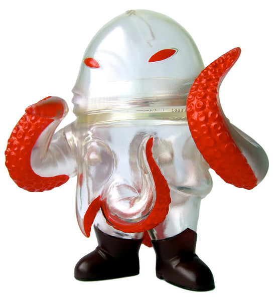 Super7 Squirm Blood Rage Sofubi Snakes of Infinity Clear Painted Kaiju Soft Vinyl Designer Art Toy Figure