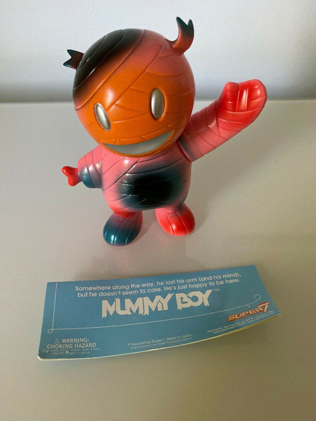 Super7 Hawaii Mummy Boy Sofubi SSSS Exclusive Japanese Kaiju by Brian Flynn x Gargamel