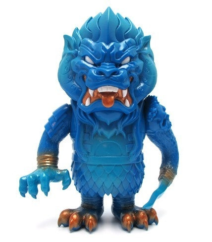 Super7 Mongolion NYCC 2010 Mets Tribute Painted Sofubi L'amour Supreme Designer Black Vinyl Designer Toy