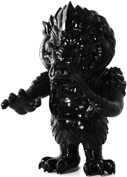 Super7 Mongolion SSSS Black Unpainted Sofubi L'amour Supreme Vinyl Designer Toy
