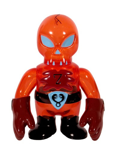 Super7 Snakes of Infinity Coffin Crew Red Sofubi Set (Hood Zombie, Escaregot, Spider-Eye, Zombeard Sofvi)
