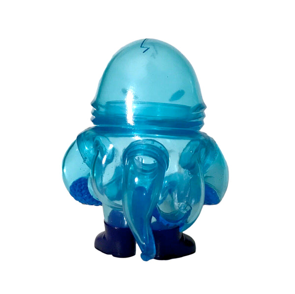 Super7 Squirm Underwater Sofubi Snakes of Infinity Clear Blue Kaiju Soft Vinyl Designer Art Toy Figure