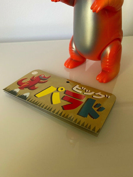 Tim Biskup Big Pollard Vermillion Brother Sofubi Kaiju Hand Painted Sofvi Soft Vinyl Designer Art Toy