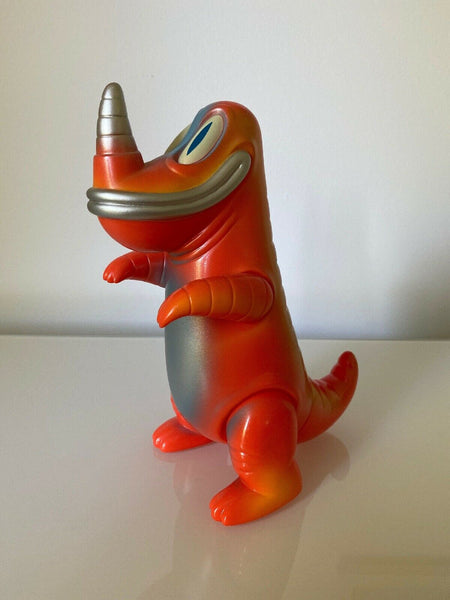 Tim Biskup Big Pollard Vermillion Brother Sofubi Kaiju Hand Painted Sofvi Soft Vinyl Designer Art Toy
