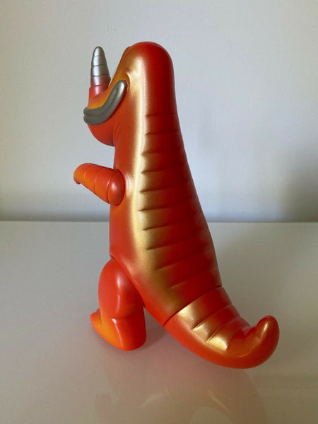 Tim Biskup Big Pollard Vermillion Brother Sofubi Kaiju Hand Painted Sofvi Soft Vinyl Designer Art Toy