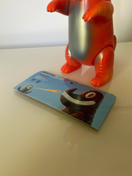 Tim Biskup Big Pollard Vermillion Brother Sofubi Kaiju Hand Painted Sofvi Soft Vinyl Designer Art Toy