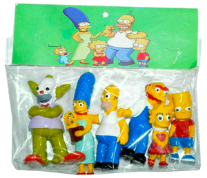 Mexican Bootleg Family Parody Toy Set Type Figures