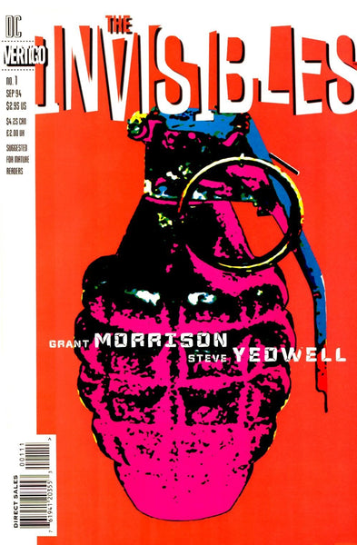 The Invisibles: Grant Morrison original single issue comic books vol 1-3 (1994-2000)