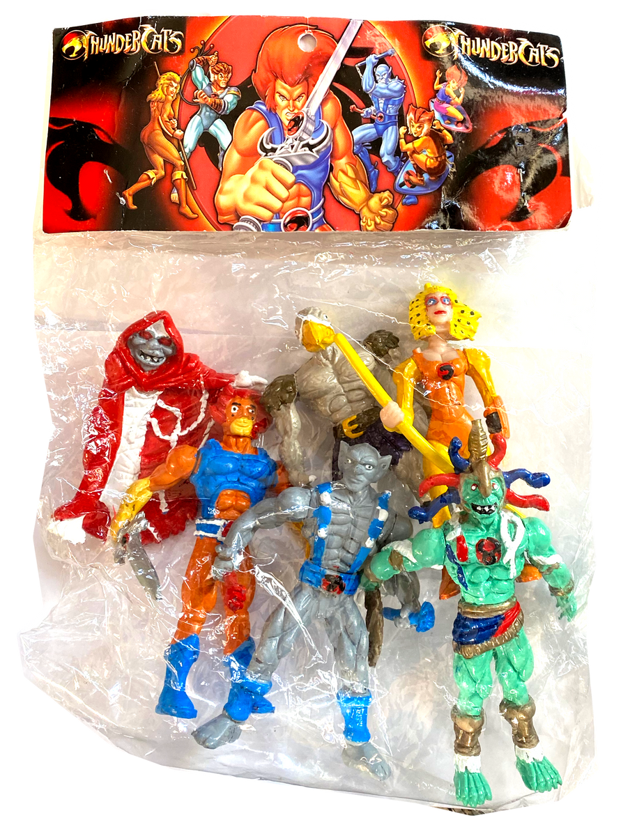 Thundercats Mexican Bootleg Toy Parody Type Figures Set Captivated