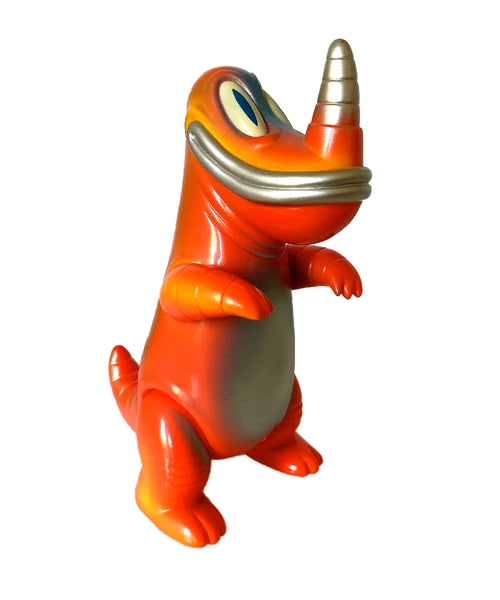 Tim Biskup Big Pollard Vermillion Brother Sofubi Kaiju Hand Painted Sofvi Soft Vinyl Designer Art Toy