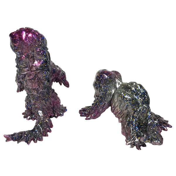 Marusan Toho Hedorah Purple Smog Monster Kaiju Sofubi Set Godzilla Store 3rd Anniversary Limited Release