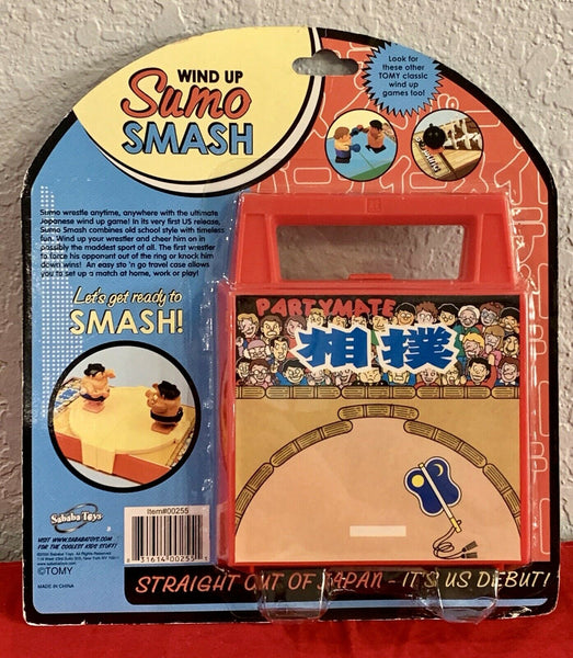 Retro Wind Up Sumo Smash Japan Wrestling Toy Sababa Toys x Tomy Classics US Debut