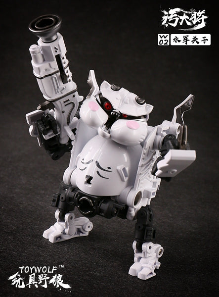 Toywolf W-02 Water Man Transformer Urinal Robot Samurai