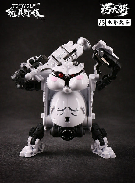 Toywolf W-02 Water Man Transformer Urinal Robot Samurai